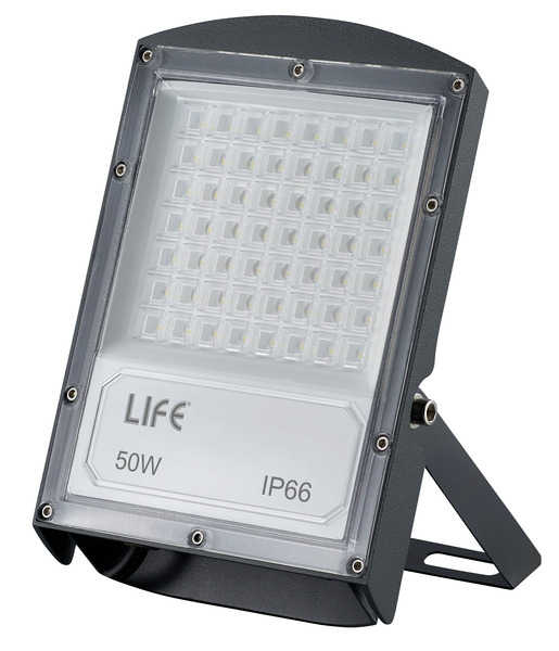 PROIETTORE A LED Serie F71, IP66, 50W, 90°, 3000K, LM5400, CRI80, 220V, 140*200*35mm, (SP 4KV) PROIETTORE A LED Serie F71, IP66, 50W, 90°, 3000K, LM5400, CRI80, 220V, 140*200*35mm, (SP 4KV)