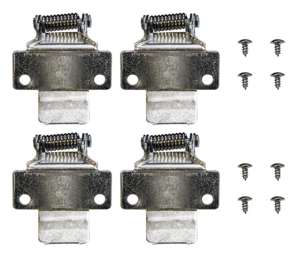 Kit 4 Staffe per montaggio ad Incasso per pannelli 39.9P* Kit 4 Staffe per montaggio ad Incasso per pannelli 39.9P*