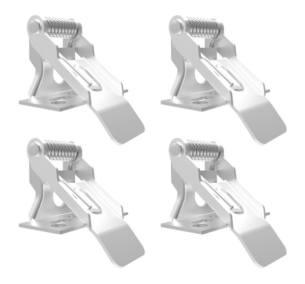 Kit 4 Staffe per montaggio ad Incasso per pannelli 39.9P068034* Kit 4 Staffe per montaggio ad Incasso per pannelli 39.9P068034*