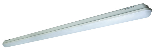 PLAFONIERA A LED LINEARE TP3, IP65, 58W, 120°, 3000K/4000K/6500K, LM9000, CRI80, Misure 1490x86x71mm