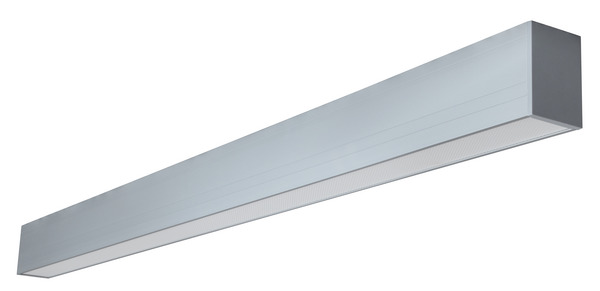 PLAFONIERA LED LINEAR BLOCK MONO FASCIO DI LUCE, IP20, 40W,90°,TRI-COLOR 3000K/4000K/6000K, LM4000,CRI80, Colore Alluminio, 1131x50x75mm%%%_substitutiveMessage_%%%39.9PF15120N