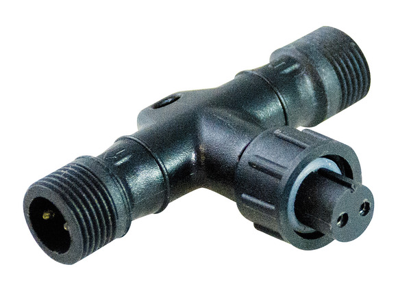 CONNETTORE DI GIUNZIONE A "T" PER PUNTI LUCE A BASSA TENSIONE serie 39.9PL0* CONNETTORE DI GIUNZIONE A "T" PER PUNTI LUCE A BASSA TENSIONE serie 39.9PL0*