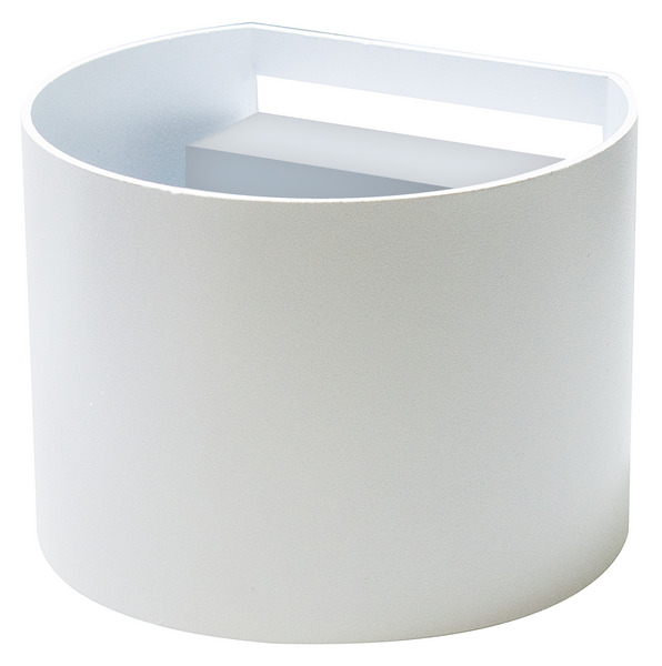APPLIQUE a LED Rotondo, IP54, 220Vac, 7W, LUCE 3000K, 600LM, RA80, 135x115mm, Alluminio Bianco APPLIQUE a LED Rotondo, IP54, 220Vac, 7W, LUCE 3000K, 600LM, RA80, 135x115mm, Alluminio Bianco