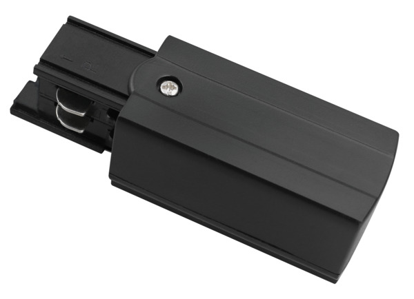 Alimentazione DX, 98x32x33mm, per binario alluminio 39.9TL230*, colore NERO