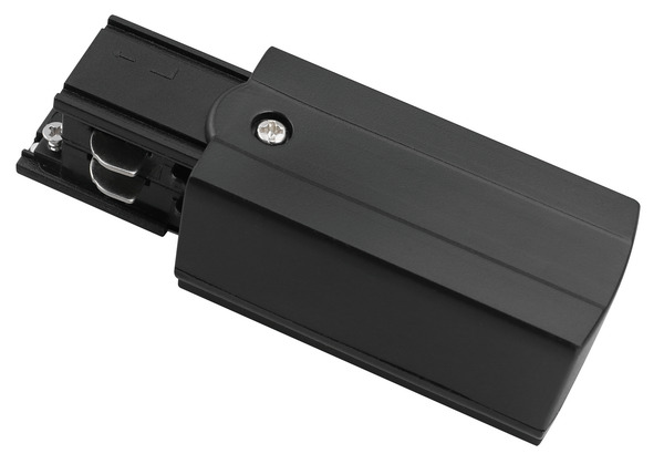 Alimentazione SX, 98x32x33mm, per binario alluminio 39.9TL230*, colore NERO