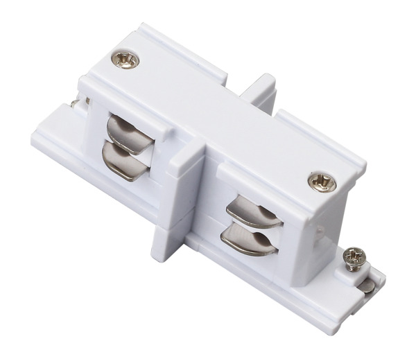 Connettore Tipo I Mini, 70x31x26mm, per binario alluminio 39.9TL230*, colore BIANCO