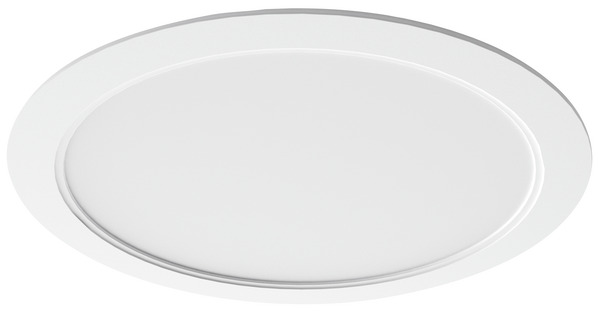 FARETTO LED ROTONDO DA INCASSO SLIM IP54, 12W, BA120°, 3000K/4200K/6500K, LM1160, 145x32mm (foro D.120-135mm) FARETTO LED ROTONDO DA INCASSO SLIM IP54, 12W, BA120°, 3000K/4200K/6500K, LM1160, 145x32mm (foro D.120-135mm)