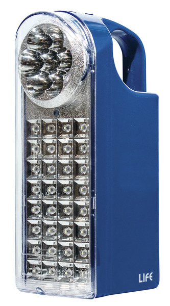 LAMPADA RICARICABILE 32 +7 LED PORTATILE, BATTERIA 6V 4Ah, CON FUNZIONE ANTI BLACK OUT LAMPADA RICARICABILE 32 +7 LED PORTATILE, BATTERIA 6V 4Ah, CON FUNZIONE ANTI BLACK OUT