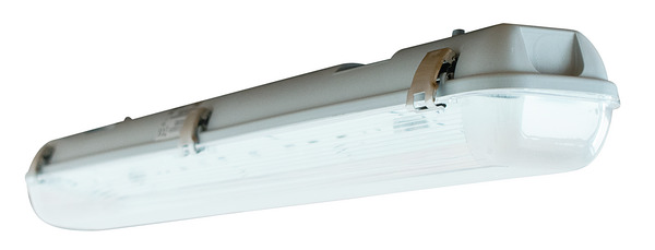 PLAFONIERA LITE PER TUBI LED 2x60CM, IP65, ALIMENTAZIONE DIRETTA 220Vac, ABS+PS, DIM. 66x10,2x8,3cm PLAFONIERA LITE PER TUBI LED 2x60CM, IP65, ALIMENTAZIONE DIRETTA 220Vac, ABS+PS, DIM. 66x10,2x8,3cm