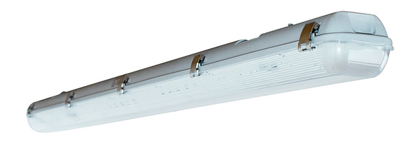 PLAFONIERA LITE PER TUBI LED 2x120CM, IP65, ALIMENTAZIONE DIRETTA 220Vac, ABS+PS, DIM 126x10,2x8,3cm PLAFONIERA LITE PER TUBI LED 2x120CM, IP65, ALIMENTAZIONE DIRETTA 220Vac, ABS+PS, DIM 126x10,2x8,3cm