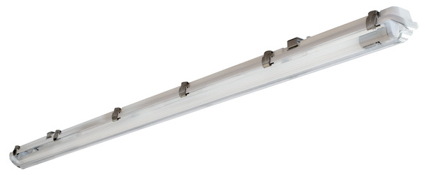 PLAFONIERA SLIM PER TUBI LED 1x120CM, IP65, ALIMENTAZIONE DIRETTA 220Vac, ABS+PS, DIM 129.5x6.7x6.5cm PLAFONIERA SLIM PER TUBI LED 1x120CM, IP65, ALIMENTAZIONE DIRETTA 220Vac, ABS+PS, DIM 129.5x6.7x6.5cm