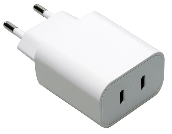 ALIMEN. SWITCH. 2 Porte USB TIPO C, 20W 5V 3A max, 110/220Vac Colore BIANCO ALIMEN. SWITCH. 2 Porte USB TIPO C, 20W 5V 3A max, 110/220Vac Colore BIANCO