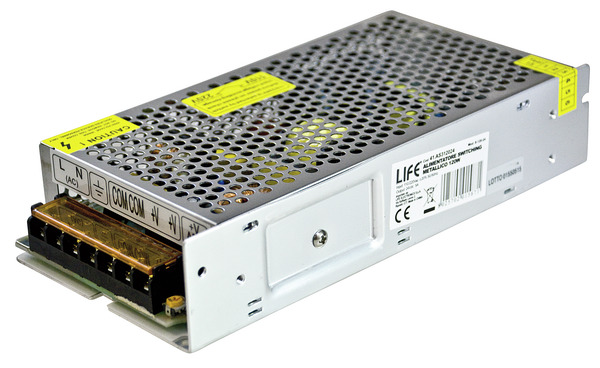 ALIMENTATORE SWITC. METAL. Serie 3, 24Vdc 5A 120W INPUT 110/220Vac +/- 10% DIMEN.198*98*42mm%%%_substitutiveMessage_%%%41.AS310024