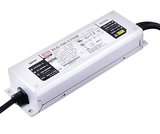 Alimentatore IP67 CC, 700mA, 71-143V, 100W Dimmerabile 199x63x36mm ELG-100-C700B MEAN WELL Alimentatore IP67 CC, 700mA, 71-143V, 100W Dimmerabile 199x63x36mm ELG-100-C700B MEAN WELL