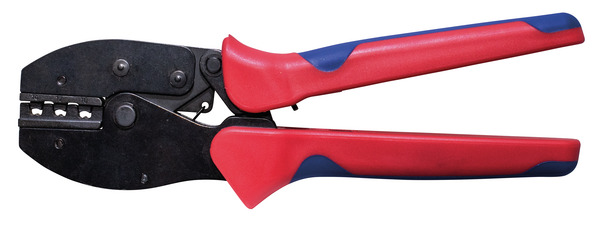 PINZA CRIMPATRICE A CRICCHETTO, RANGE 2,5-4,0-6,0 mm2 (AWG13-10), ADATTA PER CONNETTORI MC4 PER IMPIANTI FOTOVOLTAICI