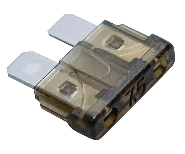 FUSIBILI LAMA  19,0mm 7,50 A  MARRONE