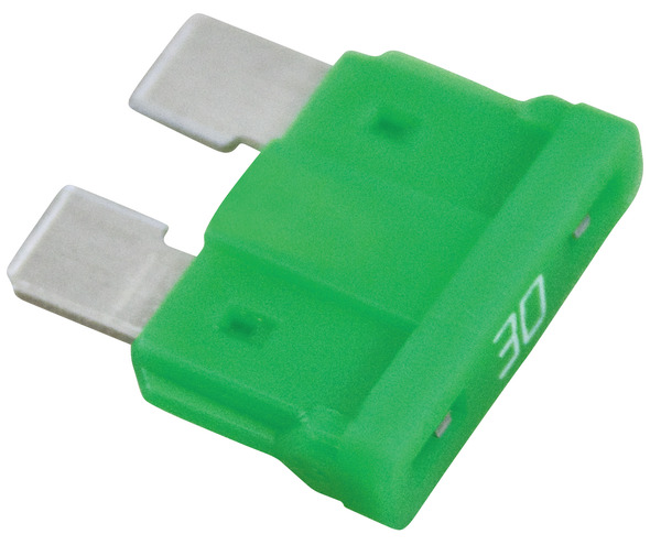 FUSIBILI LAMA 19,0mm 30,00 A  VERDE