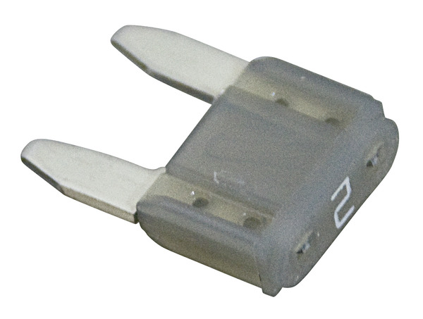 FUSIBILI LAMA 11,2mm  2,00 A GRIGIO