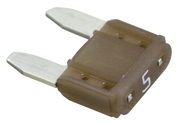FUSIBILI LAMA 11.2mm  5,00 A BEIGE