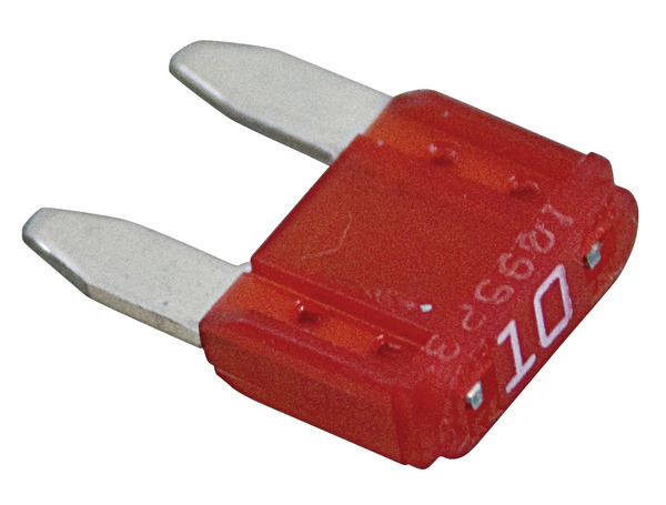 FUSIBILI LAMA 11.2mm 10,00 A ROSSO