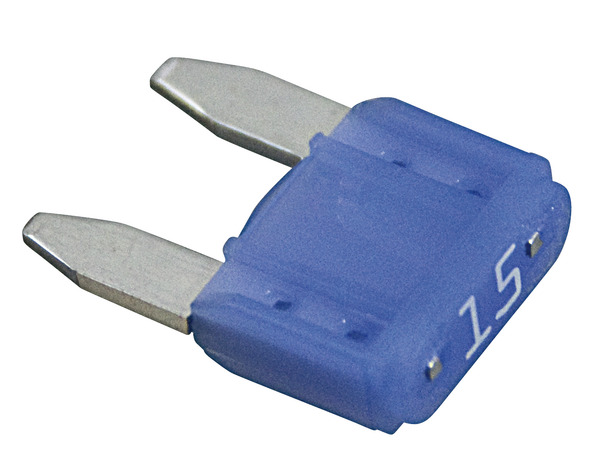 FUSIBILI LAMA 11.2mm 15,00 A BLEU