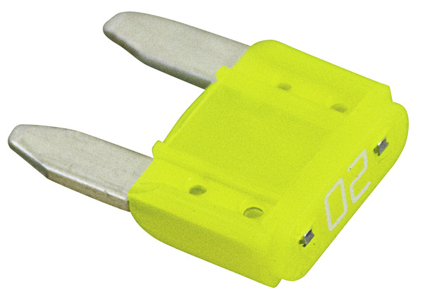 FUSIBILI LAMA 11.2mm 20,00 A GIALLO