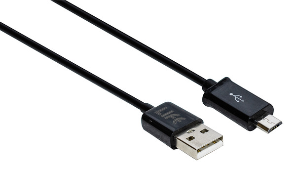 CAVO USB DATI E ALIMENTAZIONE SPINA TIPO A - SPINA TIPO MICRO B, 1,0m, Velocità 480Mbp/s, NERO CAVO USB DATI E ALIMENTAZIONE SPINA TIPO A - SPINA TIPO MICRO B, 1,0m, Velocità 480Mbp/s, NERO