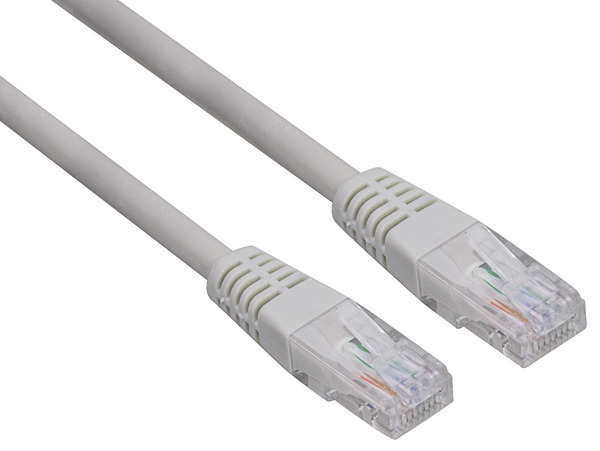 PATCH CORD UTP DRITTO CON CAVO CAT6 LSZH da 20M GRIGIO PATCH CORD UTP DRITTO CON CAVO CAT6 LSZH da 20M GRIGIO