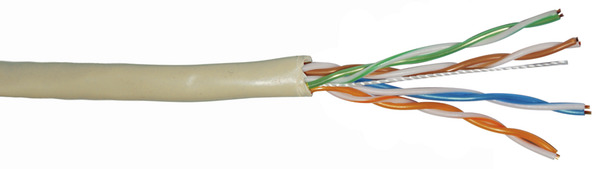 CAVO UTP FILI RIGIDI CAT5e (100m) CCA COND.0,5mm, Classe Fca, GUAINA COLORE AVORIO,PREZZO PER MATASS CAVO UTP FILI RIGIDI CAT5e (100m) CCA COND.0,5mm, Classe Fca, GUAINA COLORE AVORIO,PREZZO PER MATASS