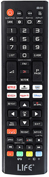 TELECOMANDO PREPROGRAMMATO COMPATIBILE CON TV LG TELECOMANDO PREPROGRAMMATO COMPATIBILE CON TV LG