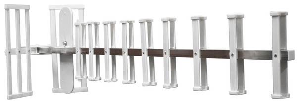ANTENNA UHF YAGI-UDA 21-48CH, 16,5dB, 21 ELEMENTI,DIPOLO PLANARE CON BLOCCO 5G ANTENNA UHF YAGI-UDA 21-48CH, 16,5dB, 21 ELEMENTI,DIPOLO PLANARE CON BLOCCO 5G
