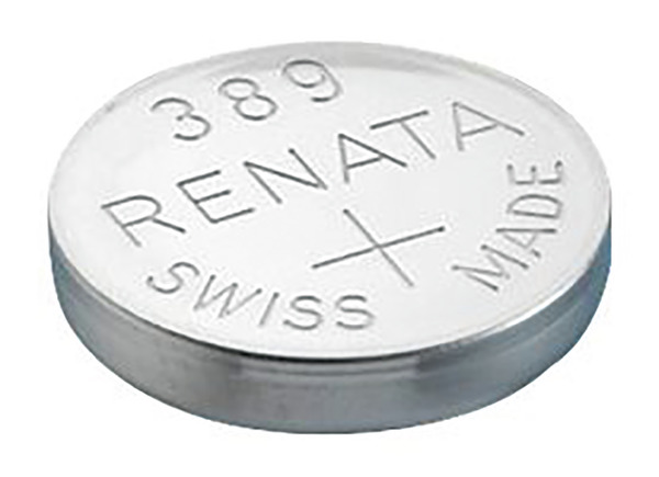 PILA OSSIDO DI ARGENTO 389-SR1130W-SR54 RENATA