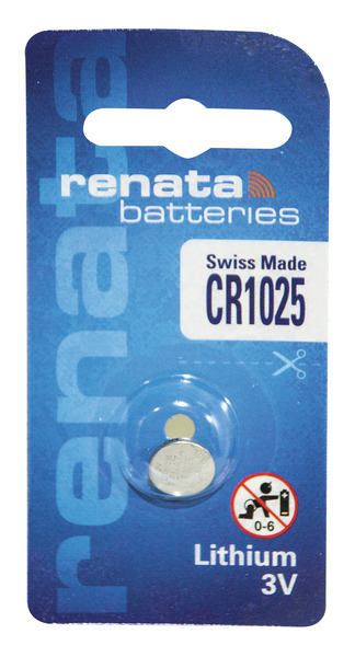 CR1025 R1 PILA AL LITIO RENATA