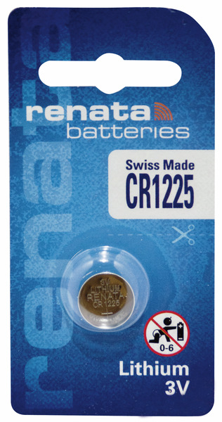 CR1225 R1 PILA AL LITIO RENATA