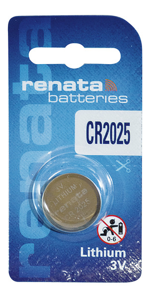 CR2025 R1 PILA AL LITIO RENATA