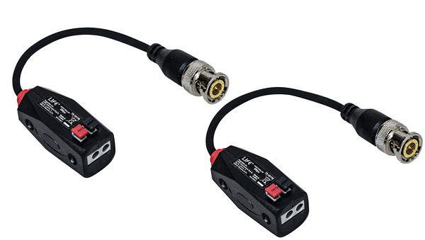 Video Balun,Sp.BNC in Rame per sistemi AHD sino ad 8MPx, protezione di linea, prezzo per coppia Video Balun,Sp.BNC in Rame per sistemi AHD sino ad 8MPx, protezione di linea, prezzo per coppia