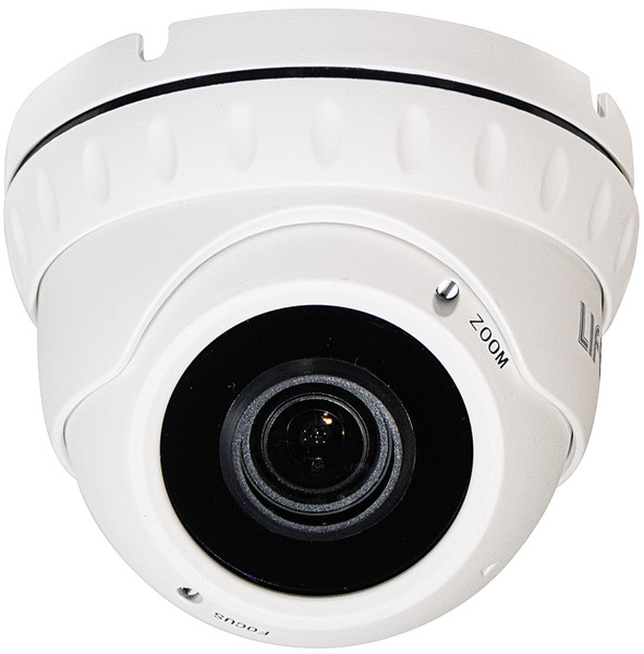 Telecamera Dome IP PoE 5Mpx H265+, IP67, L.Var. 2,8-12mm, Audio IN, 24 SMDx14µ, 1/2.8" Sony IMX335