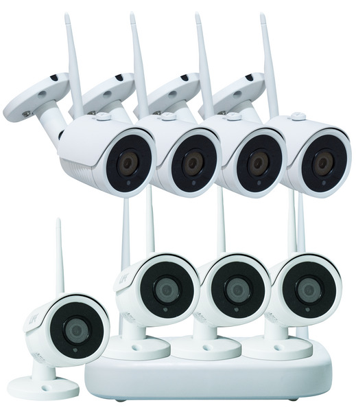 KIT H265+ WIRELESS NVR 9CH + 8 Telecamere IP66, 1080P 2Mpx, L.3,6mm, LED IR, CMOS 1/2,9" KIT H265+ WIRELESS NVR 9CH + 8 Telecamere IP66, 1080P 2Mpx, L.3,6mm, LED IR, CMOS 1/2,9"