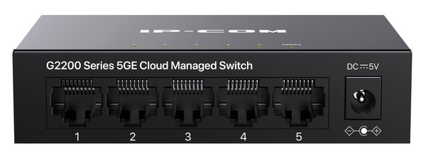 Switch 5GE Cloud Managed G2205D LAN con 5 Porte autoregolanti 10/100Mbps, IP-COM Switch 5GE Cloud Managed G2205D LAN con 5 Porte autoregolanti 10/100Mbps, IP-COM