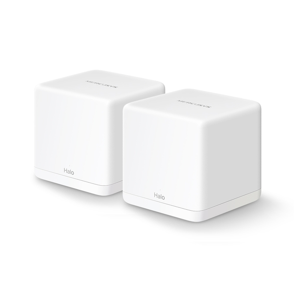 Mesh Wireless System HALO H30G 2 Pack 1300 Mbps (DUAL-BAND 2.4GHz, 5GHz), copertura fino a 260mq, MERCUSYS