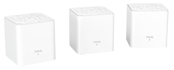 Mesh Wireless System nova MW3 3 Pack 1200 Mbps, 2x10/100Mbps LAN, copertura fino a 300mq TENDA Mesh Wireless System nova MW3 3 Pack 1200 Mbps, 2x10/100Mbps LAN, copertura fino a 300mq TENDA