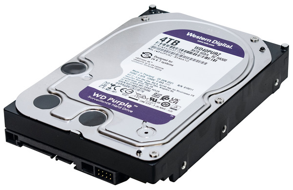 HDD WD Purple WD40PURZ 4TB Sata III 64MB - DESTINAZIONE D USO PROFESSIONALE HDD WD Purple WD40PURZ 4TB Sata III 64MB - DESTINAZIONE D USO PROFESSIONALE