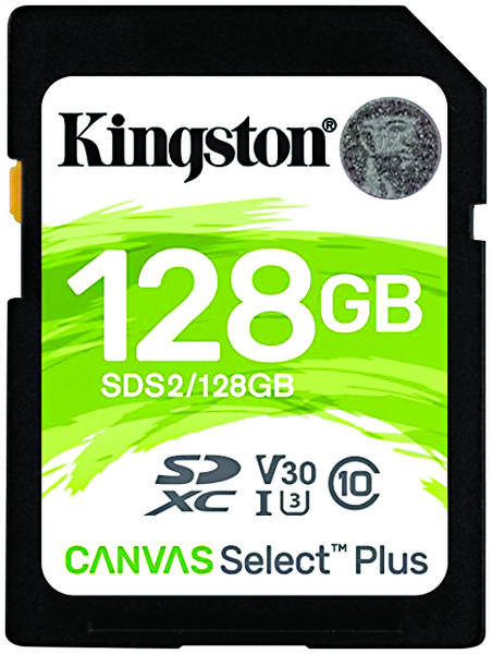 SECURE DIGITAL CARD 128GB CLASS 10 VALUE KINGSTON