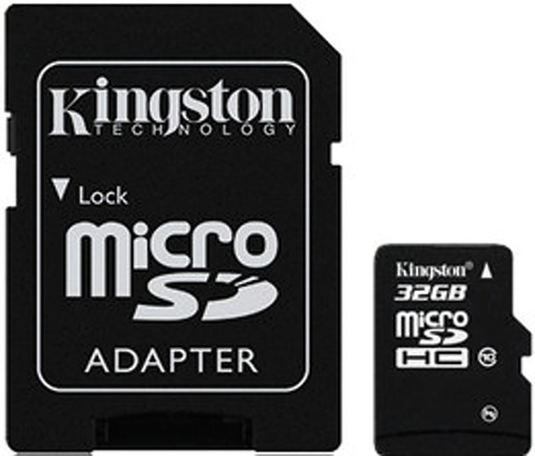 MICRO SD CARD 32GB (T-FLASH) CLASS 10 KINGSTON MICRO SD CARD 32GB (T-FLASH) CLASS 10 KINGSTON